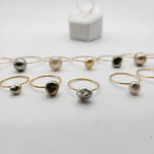 Load image into Gallery viewer, READY TO SHIP - Fiji Keshi Pearl Ring - 14k Gold Fill FJD$ - Adorn Pacific - Rings
