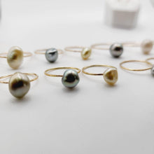 Load image into Gallery viewer, READY TO SHIP - Fiji Keshi Pearl Ring - 14k Gold Fill FJD$ - Adorn Pacific - Rings
