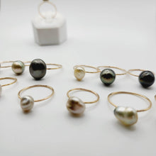 Load image into Gallery viewer, READY TO SHIP - Fiji Keshi Pearl Ring - 14k Gold Fill FJD$ - Adorn Pacific - Rings
