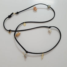 Load image into Gallery viewer, READY TO SHIP Fiji Pearl &amp; Seahorse Charm Faux Suede Leather Multi-way Bracelet / Necklace - FJD$ - Adorn Pacific - All Products
