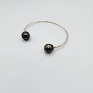 READY TO SHIP - Fiji Saltwater Pearl Cuff - 925 Sterling Silver FJD$ - Adorn Pacific - Bracelets