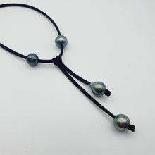Load image into Gallery viewer, READY TO SHIP Fiji Saltwater Pearl Faux Suede Leather Necklace - FJD$ - Adorn Pacific - All Products
