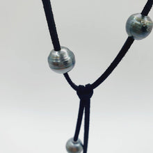 Load image into Gallery viewer, READY TO SHIP Fiji Saltwater Pearl Faux Suede Leather Necklace - FJD$ - Adorn Pacific - All Products
