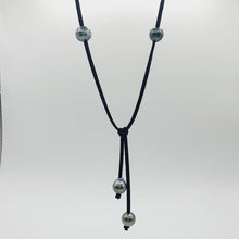 Load image into Gallery viewer, READY TO SHIP Fiji Saltwater Pearl Faux Suede Leather Necklace - FJD$ - Adorn Pacific - All Products
