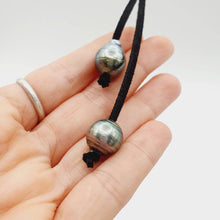 Load image into Gallery viewer, READY TO SHIP Fiji Saltwater Pearl Faux Suede Leather Necklace - FJD$ - Adorn Pacific - All Products
