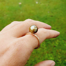 Load image into Gallery viewer, READY TO SHIP Fiji Saltwater Pearl Ring - 14k Gold Fill FJD$ - Adorn Pacific - All Products
