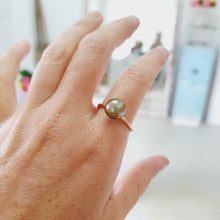 Load image into Gallery viewer, READY TO SHIP Fiji Saltwater Pearl Ring - 14k Gold Fill FJD$ - Adorn Pacific - All Products
