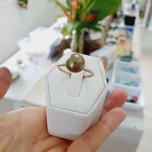 Load image into Gallery viewer, READY TO SHIP Fiji Saltwater Pearl Ring - 14k Gold Fill FJD$ - Adorn Pacific - All Products
