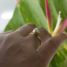 Load image into Gallery viewer, READY TO SHIP Fiji Saltwater Pearl Ring - 14k Gold Fill FJD$ - Adorn Pacific - All Products
