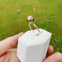 Load image into Gallery viewer, READY TO SHIP Fiji Saltwater Pearl Ring - 14k Gold Fill FJD$ - Adorn Pacific - All Products
