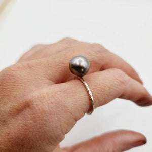 READY TO SHIP - Fiji Saltwater Pearl Ring - 925 Sterling Silver FJD$ - Adorn Pacific - Rings