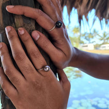 Load image into Gallery viewer, READY TO SHIP - Fiji Saltwater Pearl Ring - 925 Sterling Silver FJD$ - Adorn Pacific - Rings
