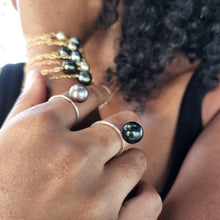 Load image into Gallery viewer, READY TO SHIP - Fiji Saltwater Pearl Ring - 925 Sterling Silver FJD$ - Adorn Pacific - Rings
