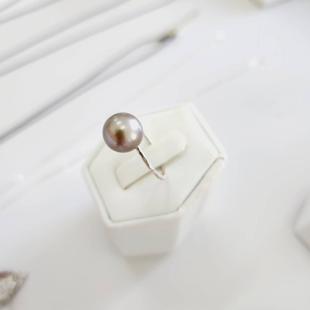 READY TO SHIP - Fiji Saltwater Pearl Ring - 925 Sterling Silver FJD$ - Adorn Pacific - Rings