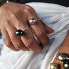 Load image into Gallery viewer, READY TO SHIP - Fiji Saltwater Pearl Ring - 925 Sterling Silver FJD$ - Adorn Pacific - Rings

