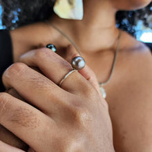 Load image into Gallery viewer, READY TO SHIP - Fiji Saltwater Pearl Ring - 925 Sterling Silver FJD$ - Adorn Pacific - Rings
