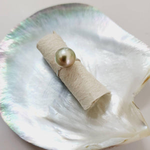 READY TO SHIP - Fiji Saltwater Pearl Ring - 925 Sterling Silver FJD$ - Adorn Pacific - Rings