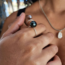Load image into Gallery viewer, READY TO SHIP - Fiji Saltwater Pearl Ring - 925 Sterling Silver FJD$ - Adorn Pacific - Rings
