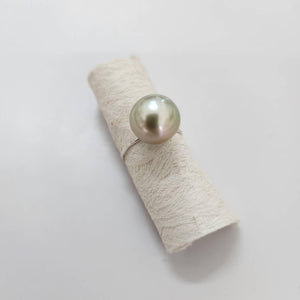 READY TO SHIP - Fiji Saltwater Pearl Ring - 925 Sterling Silver FJD$ - Adorn Pacific - Rings