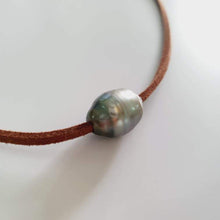 Load image into Gallery viewer, READY TO SHIP Fiji Saltwater Faux Suede Leather Necklace - FJD$ - Adorn Pacific - All Products
