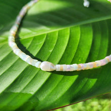 Load image into Gallery viewer, READY TO SHIP Freshwater Pearl &amp; Glass Bead Choker Necklace - 925 Sterling Silver FJD$ - Adorn Pacific - Necklaces
