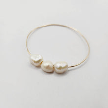 Load image into Gallery viewer, CONTACT US TO RECREATE THIS SOLD OUT STYLE Freshwater Pearl Bangle - 14k Gold Fill FJD$ - Adorn Pacific - All Products
