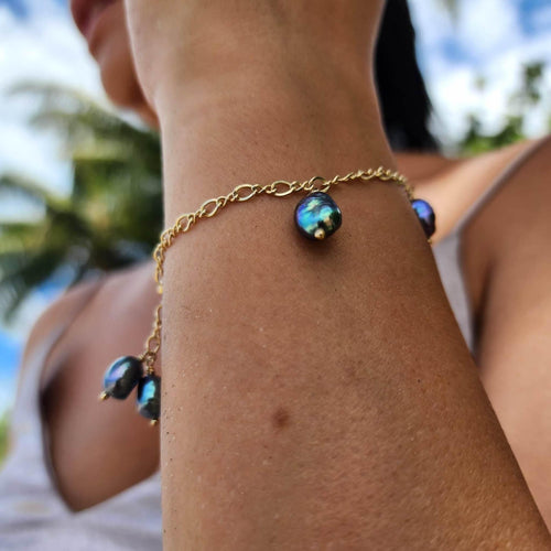 READY TO SHIP Freshwater Pearl Bracelet in 14k Gold Fill - FJD$ - Adorn Pacific - All Products