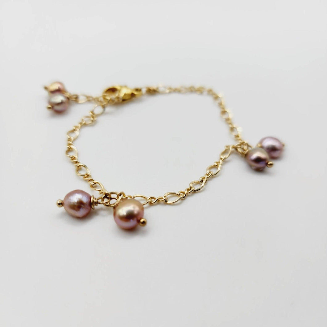 READY TO SHIP Freshwater Pearl Bracelet in 14k Gold Fill - FJD$ - Adorn Pacific - All Products