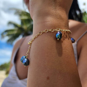 READY TO SHIP Freshwater Pearl Bracelet in 14k Gold Fill - FJD$ - Adorn Pacific - All Products