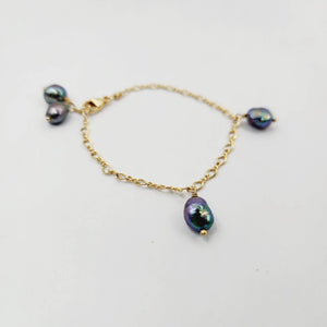 READY TO SHIP Freshwater Pearl Bracelet in 14k Gold Fill - FJD$ - Adorn Pacific - All Products