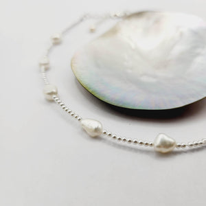 READY TO SHIP Freshwater Pearl Choker Necklace - 925 Sterling Silver FJD$ - Adorn Pacific - Necklaces