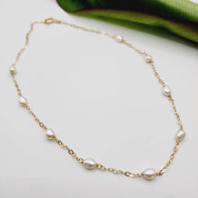 Load image into Gallery viewer, CONTACT US TO RECREATE THIS SOLD OUT STYLE Freshwater Pearl Necklace - 14k Gold Fill FJD$ - Adorn Pacific - Necklaces
