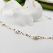 Load image into Gallery viewer, CONTACT US TO RECREATE THIS SOLD OUT STYLE Freshwater Pearl Necklace - 14k Gold Fill FJD$ - Adorn Pacific - Necklaces
