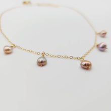 Load image into Gallery viewer, READY TO SHIP Freshwater Pearl Necklace in 14k Gold Fill - FJD$ - Adorn Pacific - All Products
