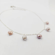Load image into Gallery viewer, READY TO SHIP Freshwater Pearl Necklace in 925 Sterling Silver - FJD$ - Adorn Pacific - All Products
