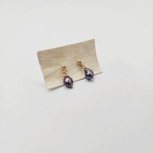 Load image into Gallery viewer, READY TO SHIP - Freshwater Pearl Stud Earrings - 14k Gold Fill FJD$ - Adorn Pacific - Earrings
