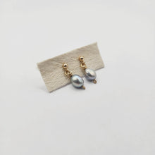 Load image into Gallery viewer, READY TO SHIP - Freshwater Pearl Stud Earrings - 14k Gold Fill FJD$ - Adorn Pacific - Earrings
