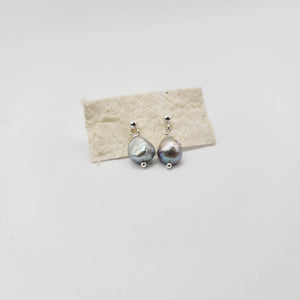 READY TO SHIP - Freshwater Pearl Stud Earrings - 925 Sterling Silver FJD$ - Adorn Pacific - Earrings