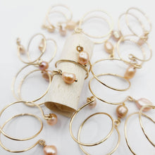 Load image into Gallery viewer, READY TO SHIP - Freshwater Pearl Twist Layer Ring - 14k Gold Fill FJD$ - Adorn Pacific - Rings

