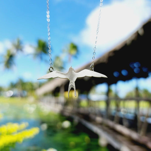 READY TO SHIP Frigate Bird Necklace - 925 Sterling Silver FJD$ - Adorn Pacific - All Products