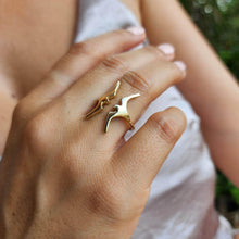 Load image into Gallery viewer, READY TO SHIP Frigate Bird Ring - 9k Solid Gold FJD$ - Adorn Pacific - All Products
