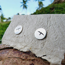 Load image into Gallery viewer, MADE TO ORDER Frigate Bird Stud Earrings - 925 Sterling Silver FJD$ - Adorn Pacific - Earrings
