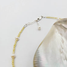 Load image into Gallery viewer, READY TO SHIP Glass Bead &amp; Freshwater Pearl Choker Necklace - 925 Sterling Silver FJD$ - Adorn Pacific - Necklaces
