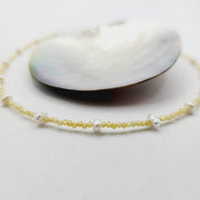 Load image into Gallery viewer, READY TO SHIP Glass Bead &amp; Freshwater Pearl Choker Necklace - 925 Sterling Silver FJD$ - Adorn Pacific - Necklaces
