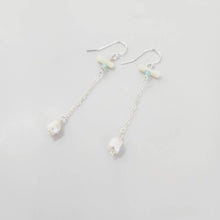 Load image into Gallery viewer, READY TO SHIP - Glass Bead, Coral &amp; Pearl Earrings - 925 Sterling Silver FJD$ - Adorn Pacific - Earrings
