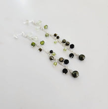 Load image into Gallery viewer, READY TO SHIP - Glass Bead Waterfall Drop Stud Earrings - 925 Sterling Silver FJD$ - Adorn Pacific - Earrings
