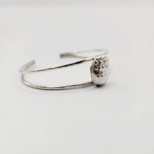 Load image into Gallery viewer, READY TO SHIP Hand-Cast Sea Urchin Bangle - 925 Sterling Silver FJD$ - Adorn Pacific - All Products
