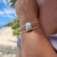 Load image into Gallery viewer, READY TO SHIP Hand-Cast Sea Urchin Bangle - 925 Sterling Silver FJD$ - Adorn Pacific - All Products

