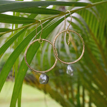 Load image into Gallery viewer, CONTACT US TO RECREATE THIS SOLD OUT STYLE Keshi Pearl Earrings - 14k Gold Fill FJD$ - Adorn Pacific - Earrings
