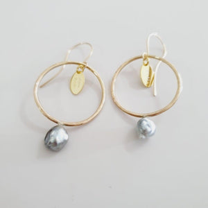 CONTACT US TO RECREATE THIS SOLD OUT STYLE Keshi Pearl Earrings - 14k Gold Fill FJD$ - Adorn Pacific - Earrings